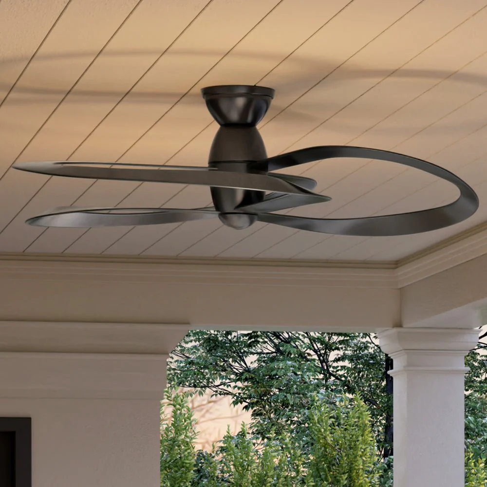 ventilateur de plafond moderne noir