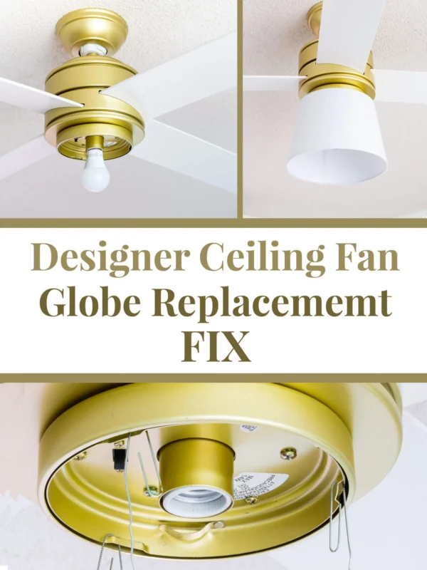 Ceiling Fan Globe Replacement: Easy Instructions for a Quick Fix